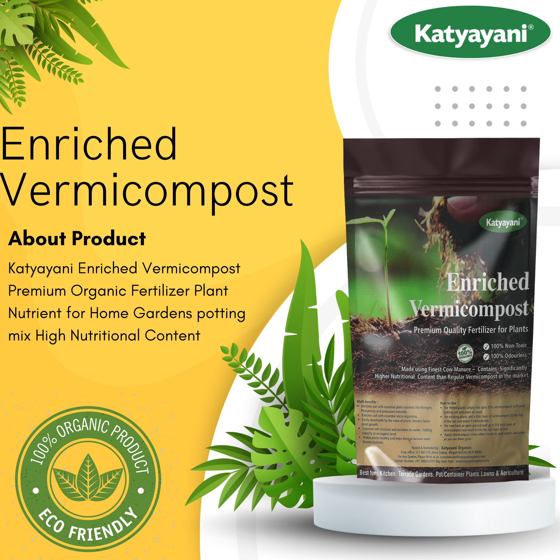 Katyayani Enriched Vermicompost about