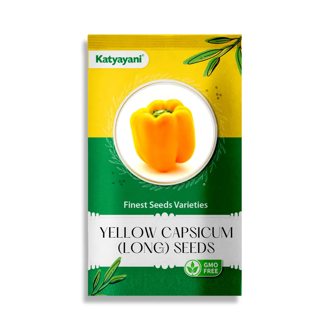 Yellow Capsicum  Vegetable Seeds