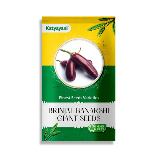 Brinjal Banarshi Giant Vegetable Seeds