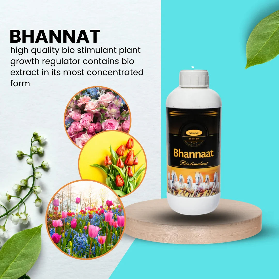 Flowering boooster kit (Bhannat)250 ML,(Bio NPK Consortiaa) 1 KG,(pseudomonas)1 KG