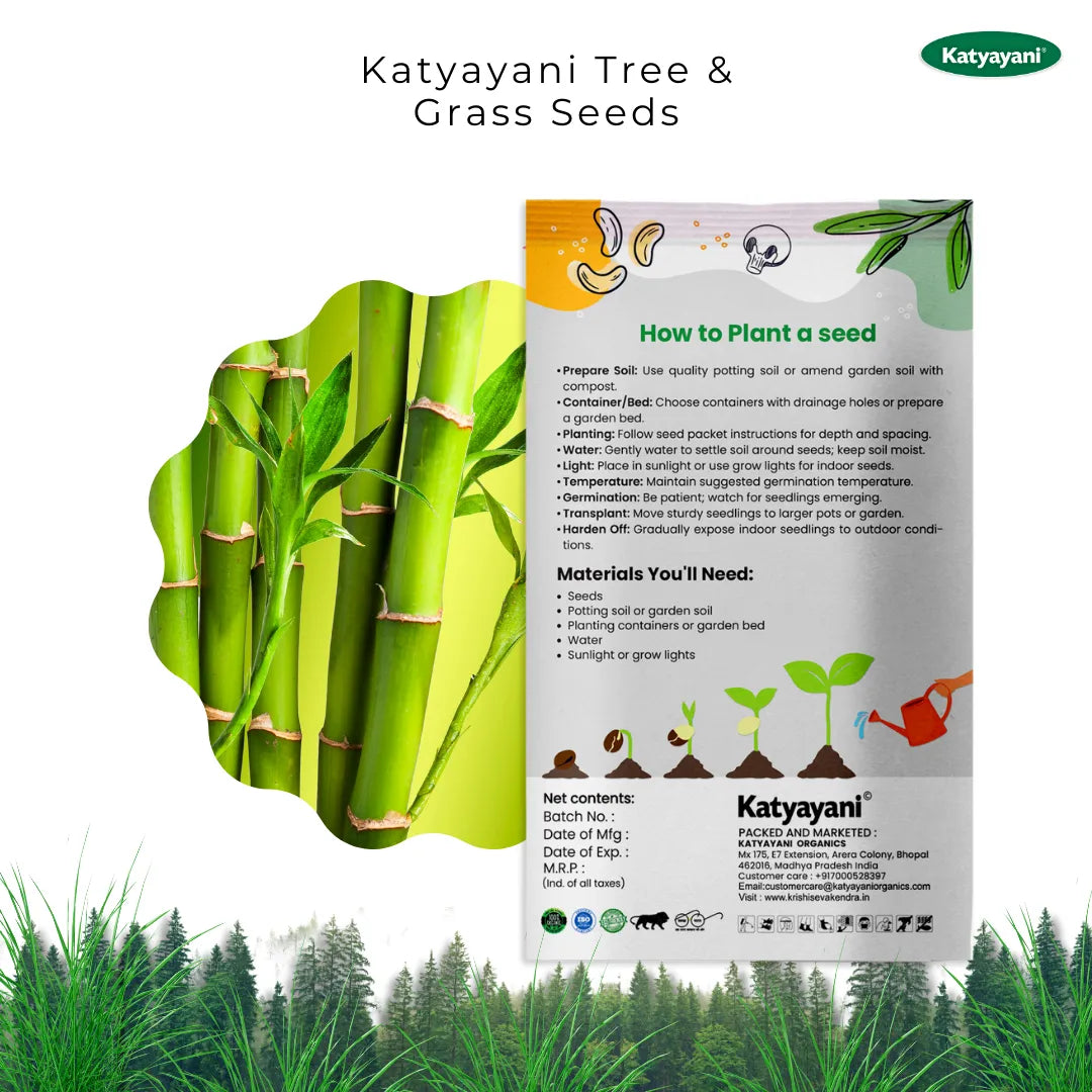 Pokal Bamboo 100 g Tree and Grass seeds