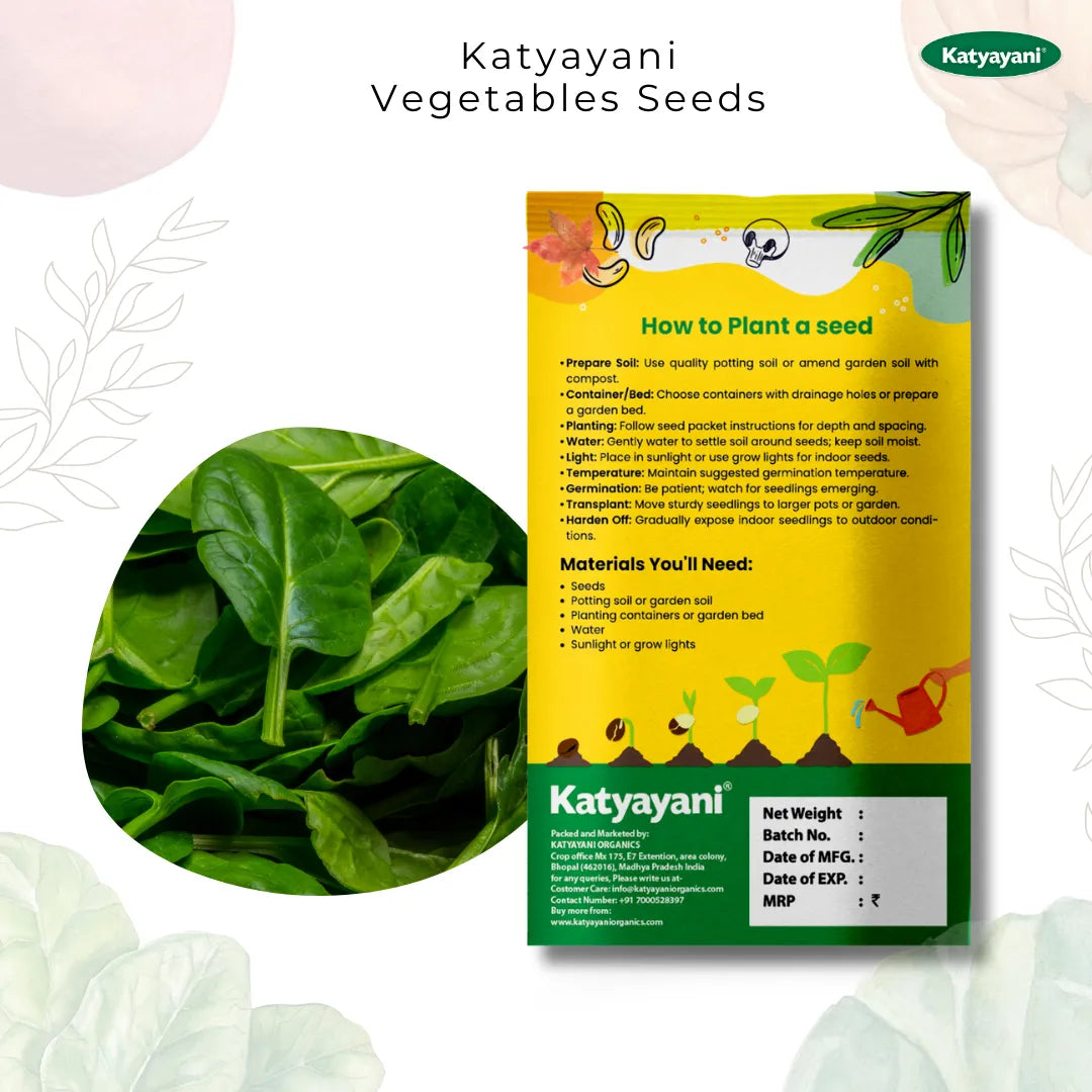 Spinach Vegetable Seeds