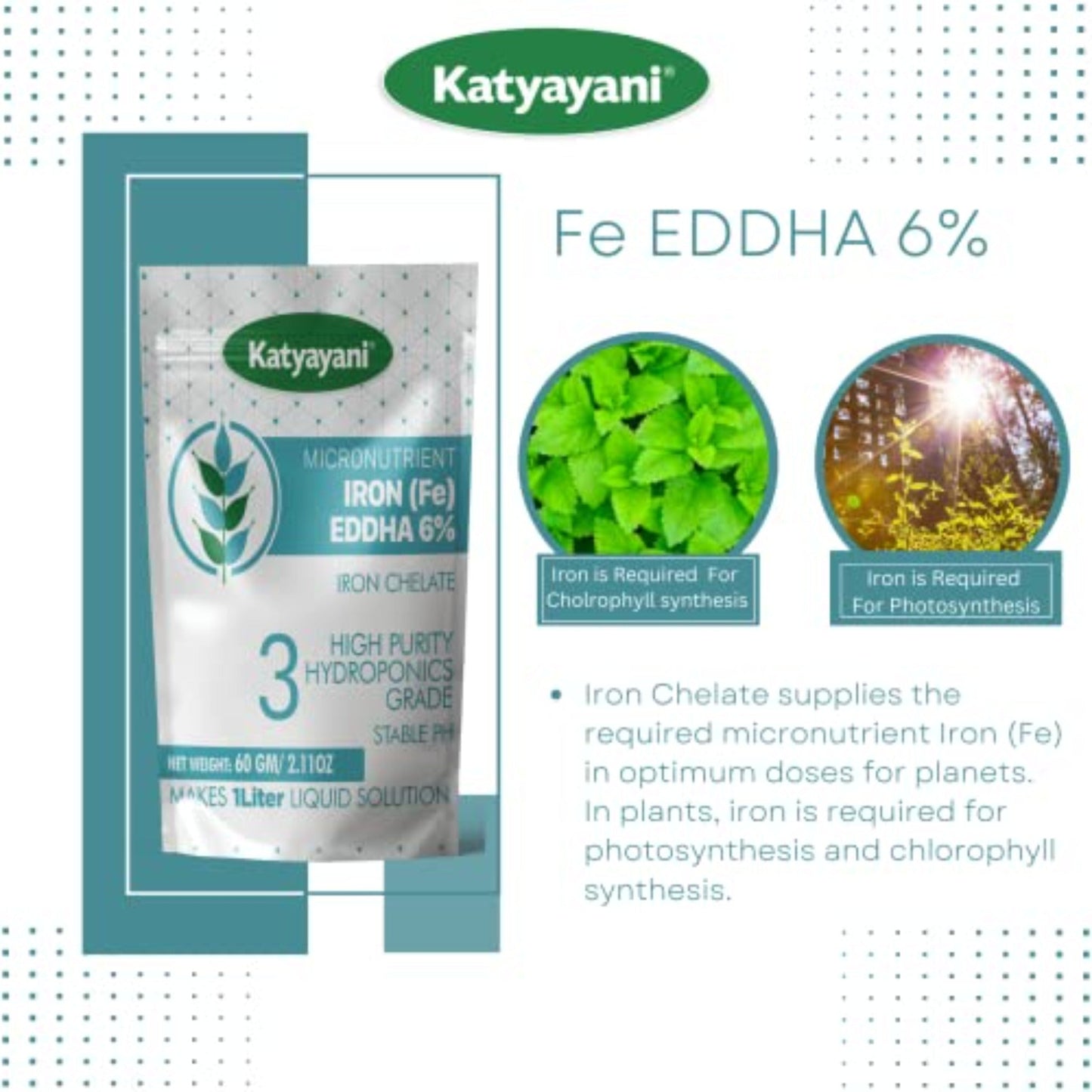 Fe EDDHA ( Iron Chelate ) Micronutrient