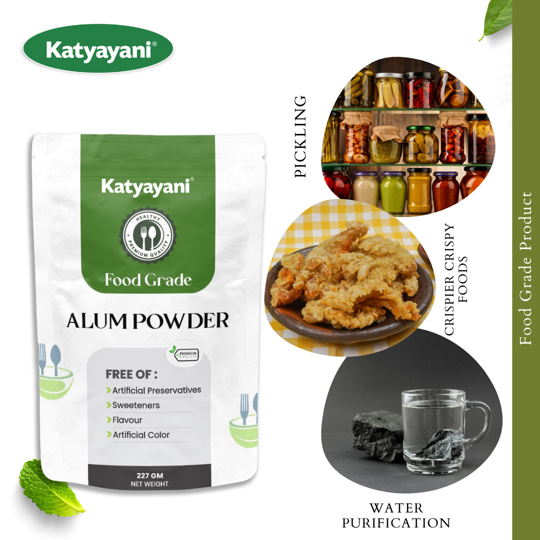 Alum Powder 454 gm (1 lb)-Food Grade