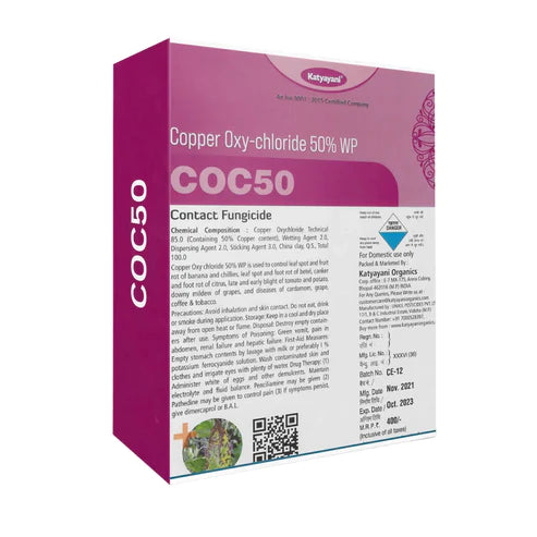 Copper oxychloride 50 % wp-COC50