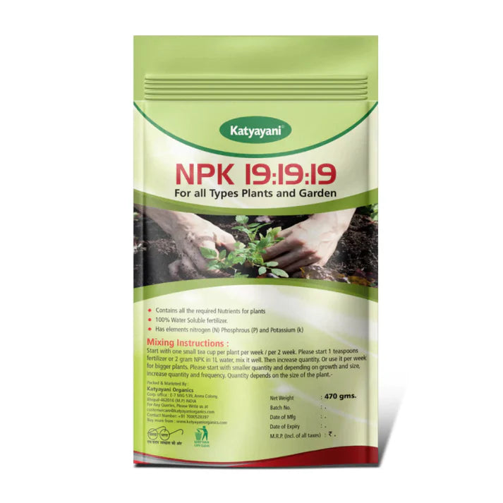 NPK 19 19 19 100% Water Soluble Fertilizer