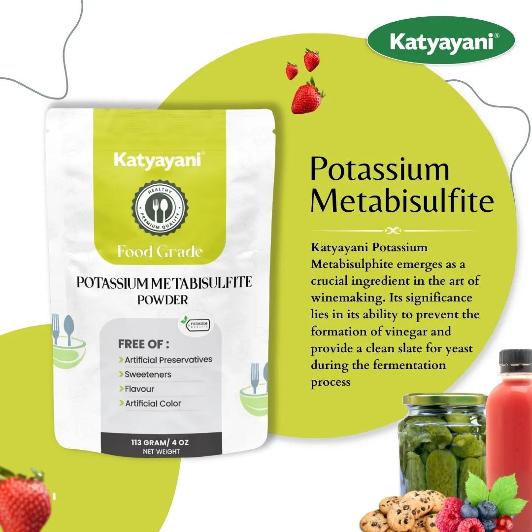 Potassium Metabisulfite 113 gm (4 oz)