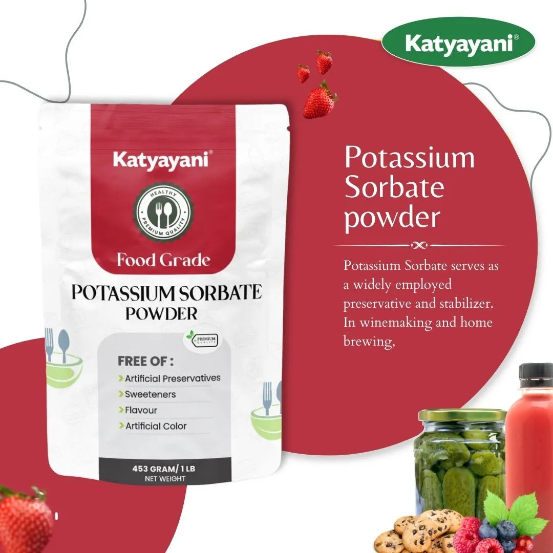 Potassium Sorbate 453 gm (1lb)