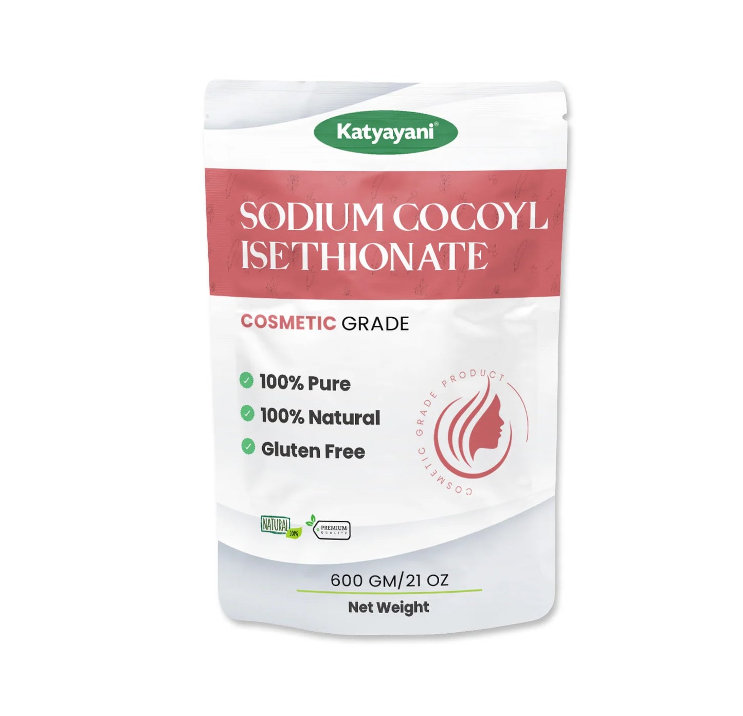 Sodium Cocoyl Isethionate (SCI) Powder 600gm (21 oz)